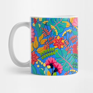 Blue Flowers Mug